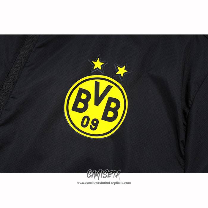 Chandal de Rompevientos del Borussia Dortmund 2025-2026 Negro